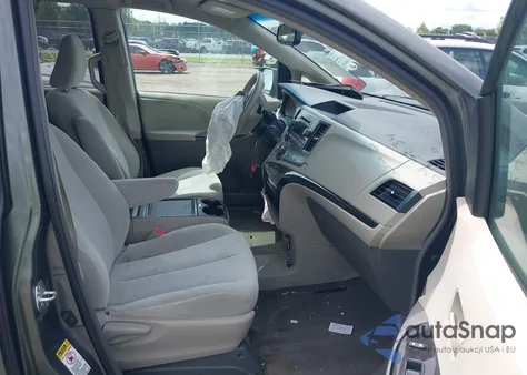 2013 Toyota Sienna Le V6 8 Passenger from USA, damaged, VIN 5TDKK3DC2DS345834